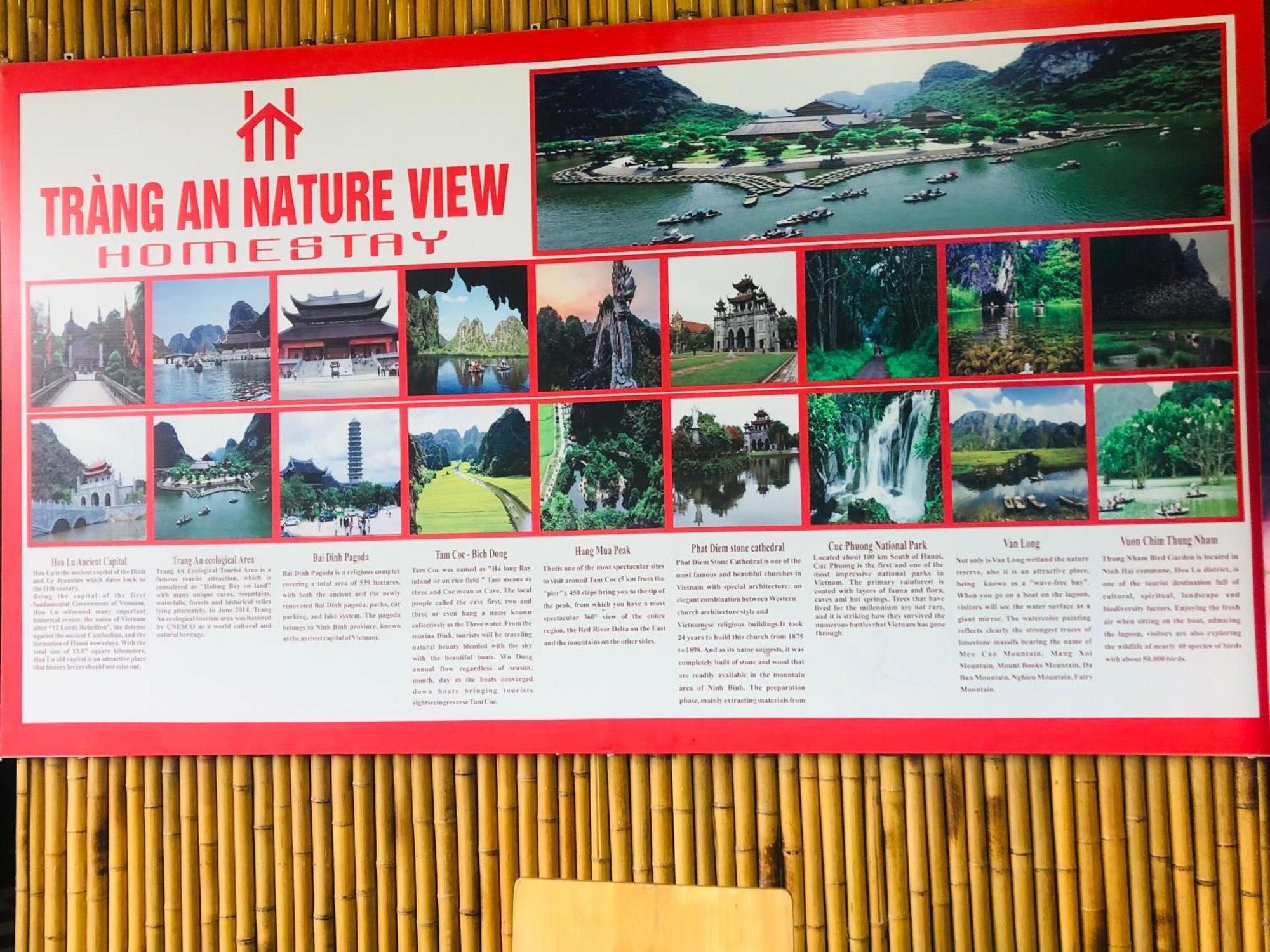 Trang An Nature View Homestay Nguyen Ngoai Kültér fotó
